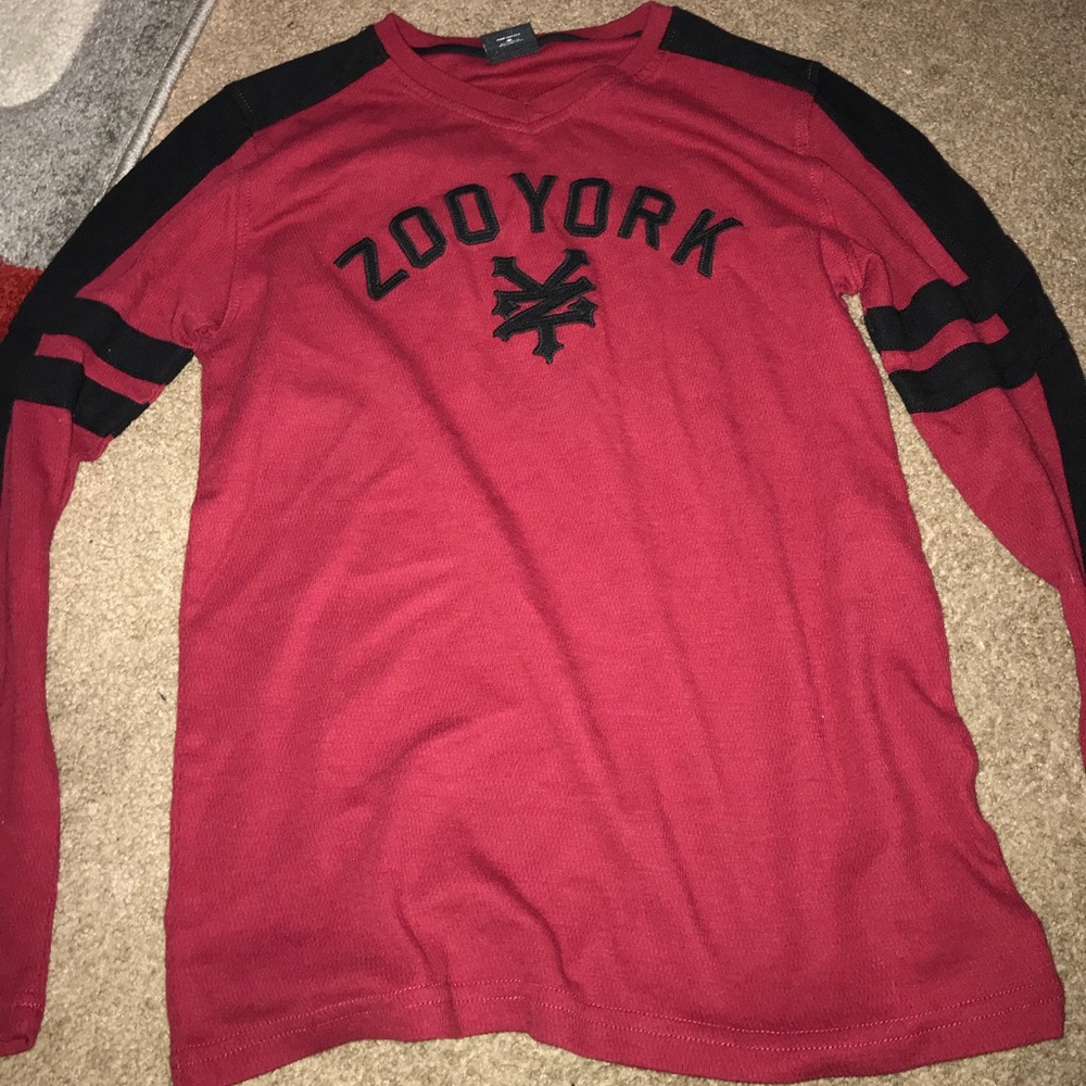 Black and Red Zoo York Tee